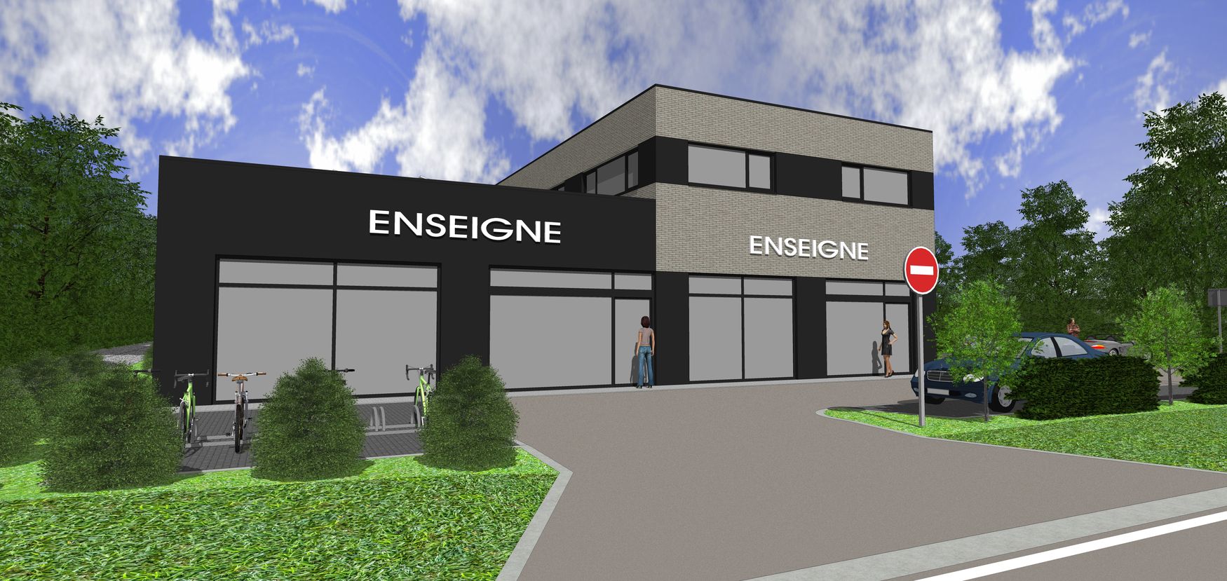 Commerce neuf - Nationale 5