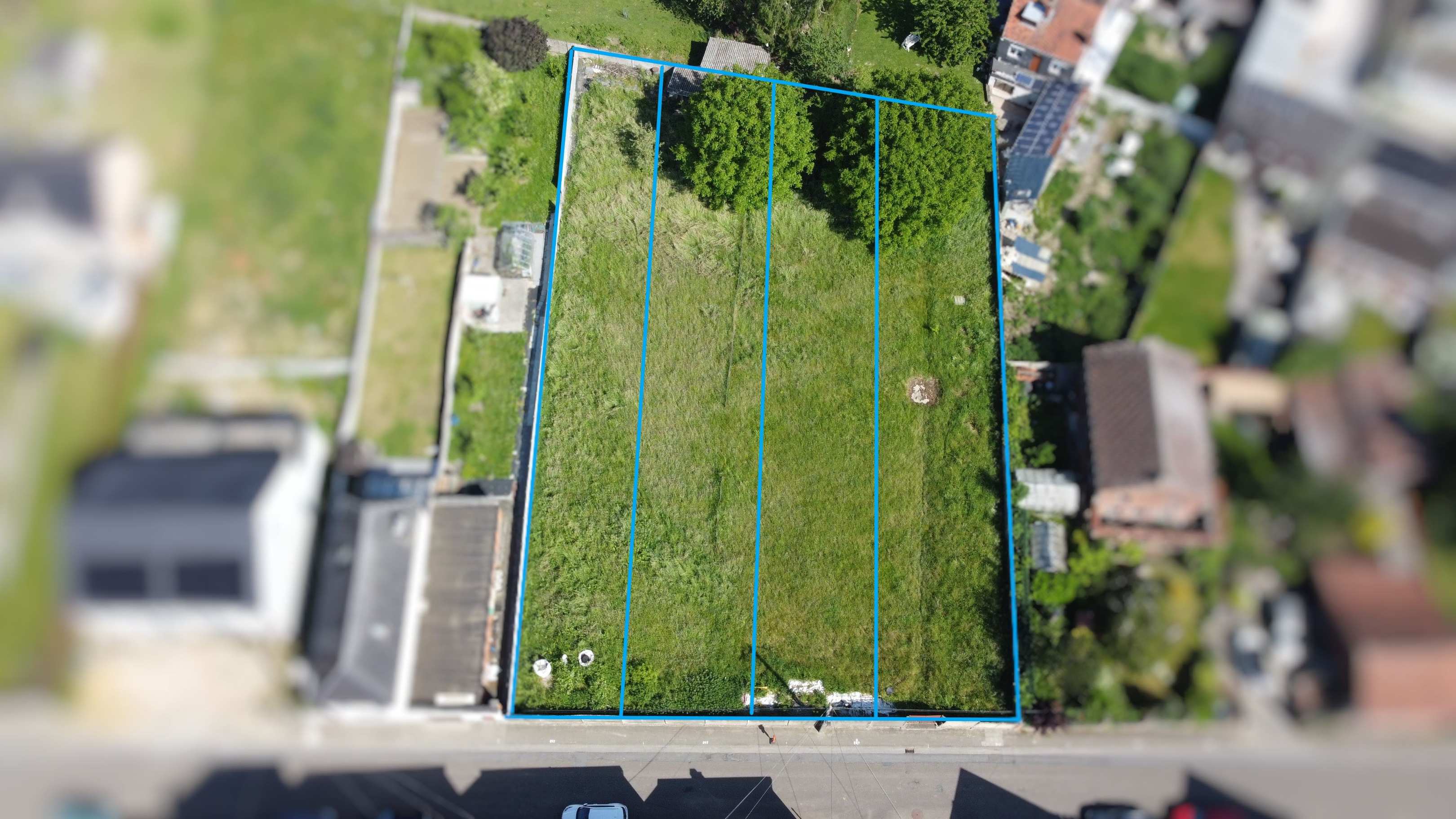 Terrain de +/- 555 m²