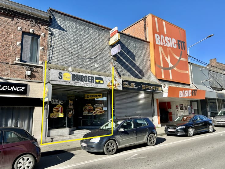 Surface commerciale +/- 170 m²