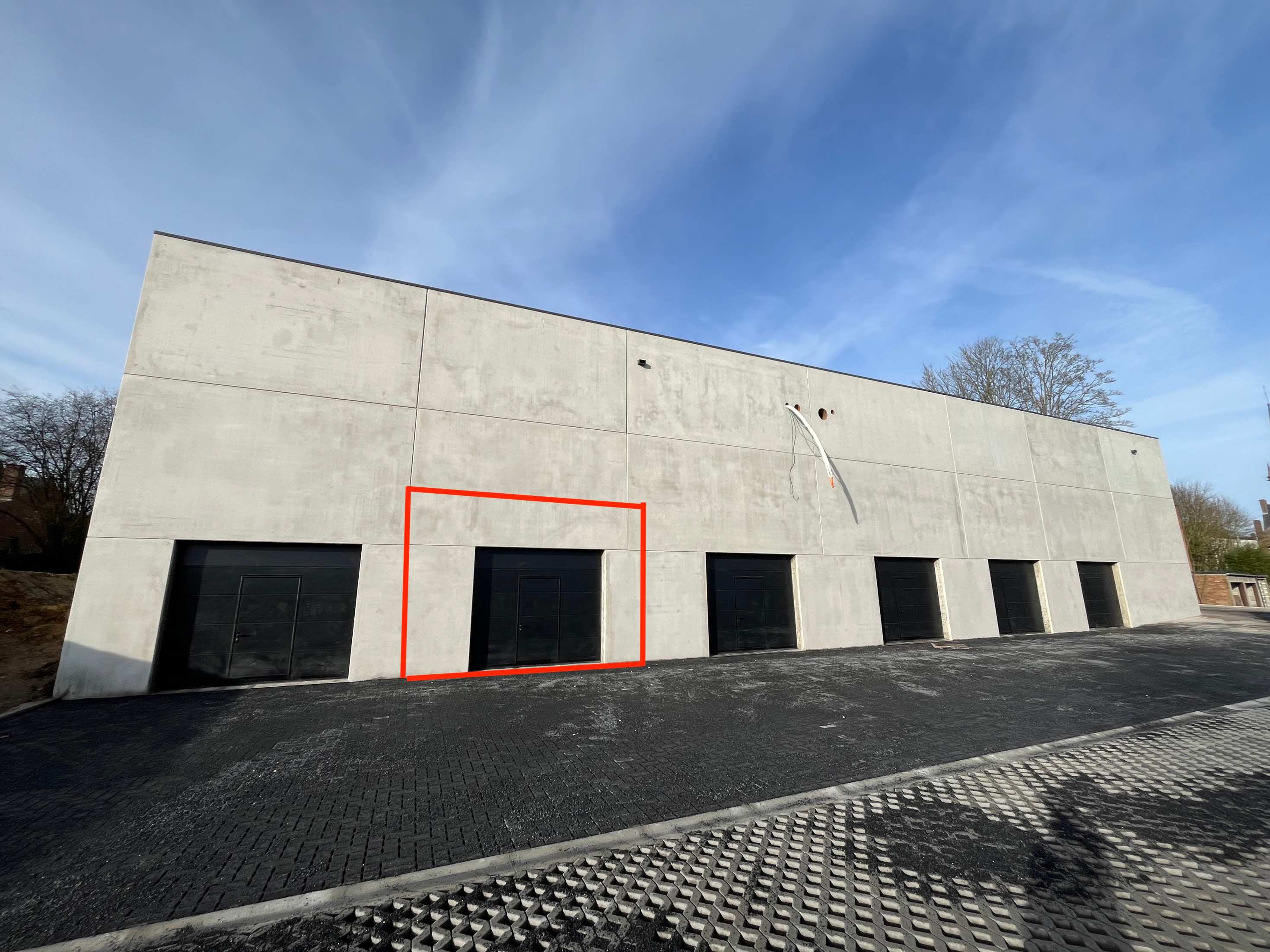 Entrepôt neuf de +-115m² (jusqu'à +-237m²)